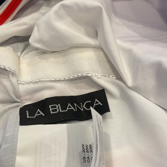 La Blanca NWT Sailor Tankini Top 20W - Picture 7 of 9